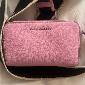 Marc Jacobs Pink Textured Clutch